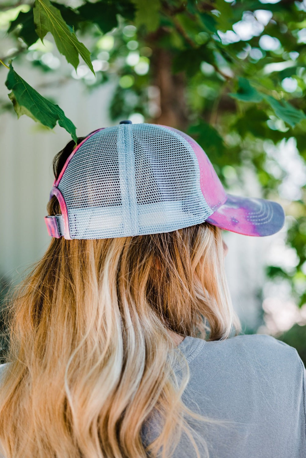 Kailey Tie Dye Baseball Cap - Final Sale