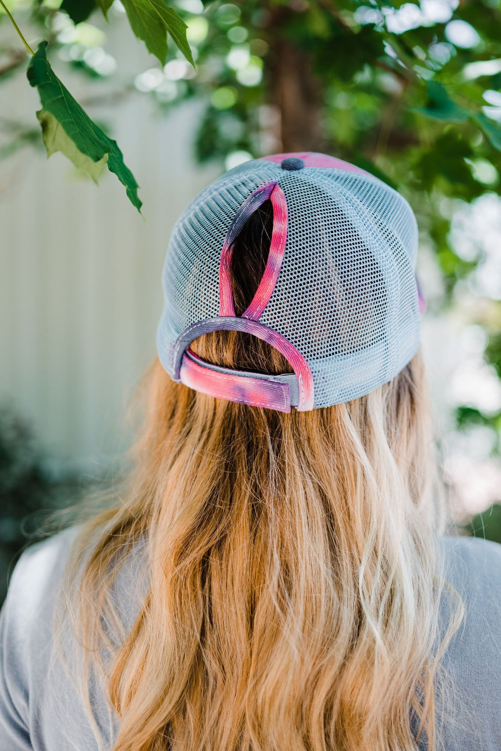 Kailey Tie Dye Baseball Cap - Final Sale