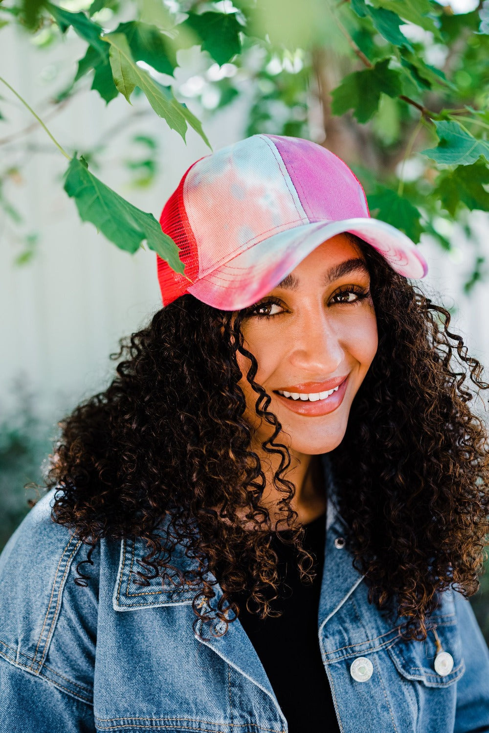 Kailey Tie Dye Baseball Cap - Final Sale