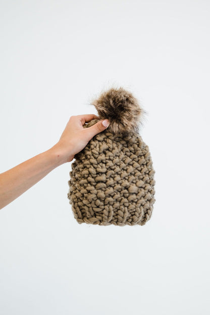 Tristyn Chunky Knit Beanie - Final Sale