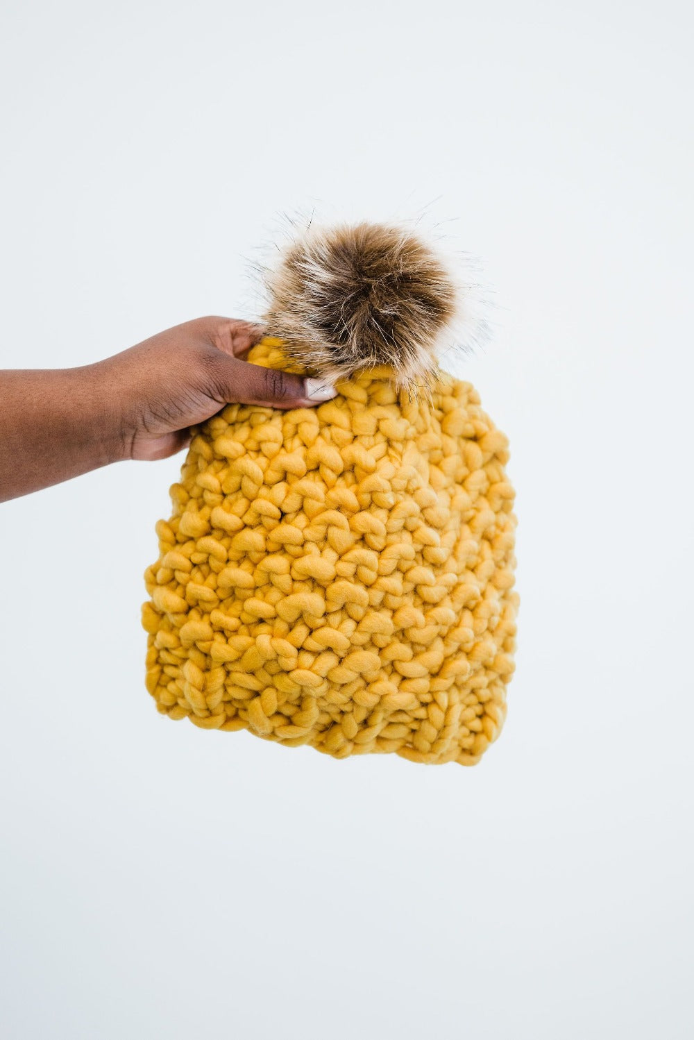 Tristyn Chunky Knit Beanie - Final Sale