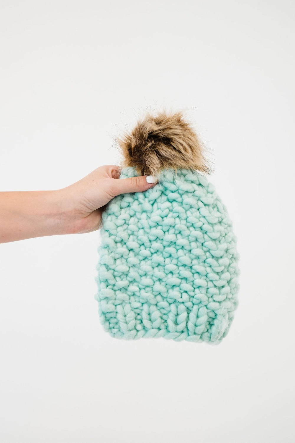 Tristyn Chunky Knit Beanie - Final Sale