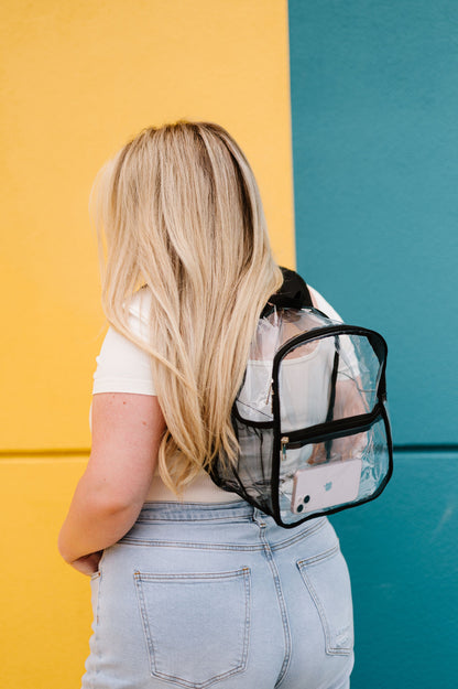 Jenna Clear Backpack